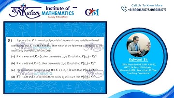 Question 3 | Real Analysis | NET/JRF Dec 2014