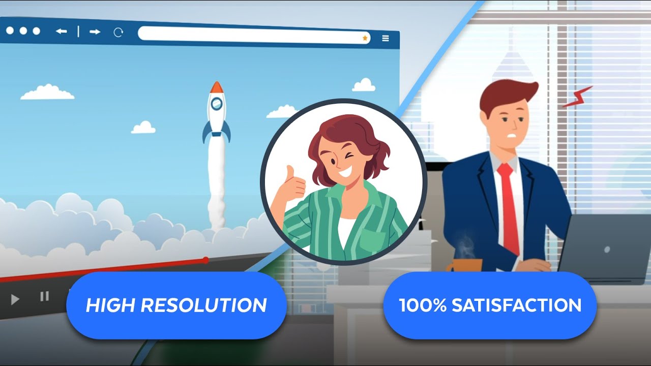 Explain your business in seconds by animated video