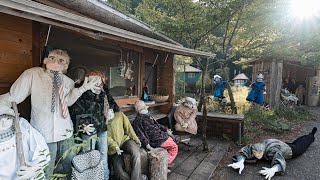 ABANDONED SCARECROW VILLAGE | JAPAN'S STRANGEST GHOST TOWN (Everyone Disappeared)