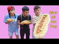 Hưng Troll | Bị Trẻ Trâu Khinh Thường Thách Thức Làm Bánh Mì Hot Dog Khổng Lồ Và Cái Kết