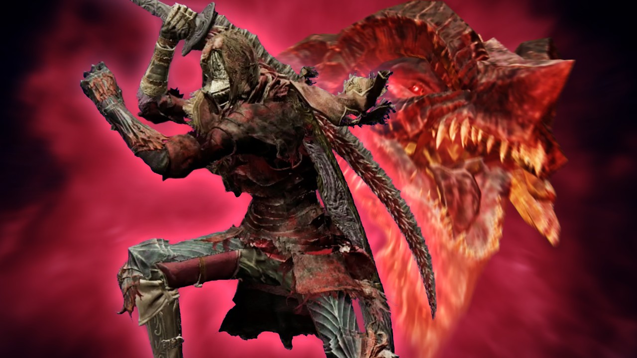Elden Ring - Crimson Dragon Reborn [Faith & Arcane Dragon Communion Bleed Build Invasions]