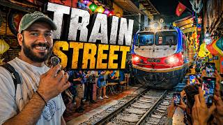 Hanoi̇ Train Street Deneyi̇mi̇ Trenle Burun Buruna Geldi̇m