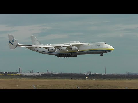 Antonov 225 landing at Leipzig/Halle 03.04.2018 @martinlaubner