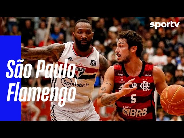 NBB: Flamengo vence São Paulo no primeiro jogo da final