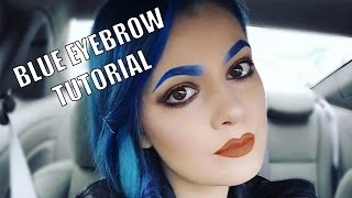 Celebrity BLUE EYEBROW TUTORIAL Profile