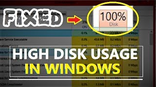 100% disk usage windows 10 - fixed | 86% to 2% | how to fix 100 disk usage in windows 10