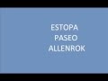 Estopapaseo lyric