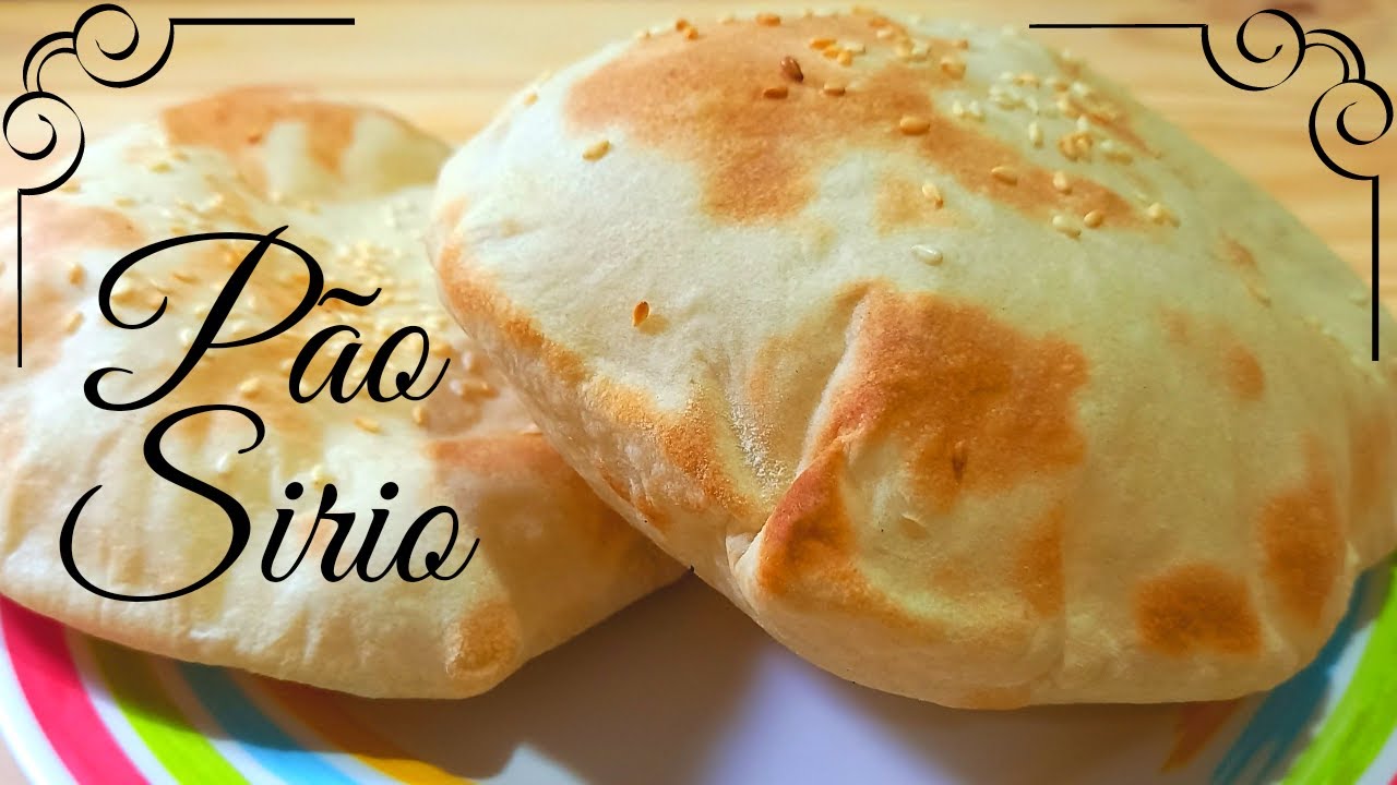 PÃO SÍRIO | RECEITA FEITA COM DESCARTE DE LEVAIN