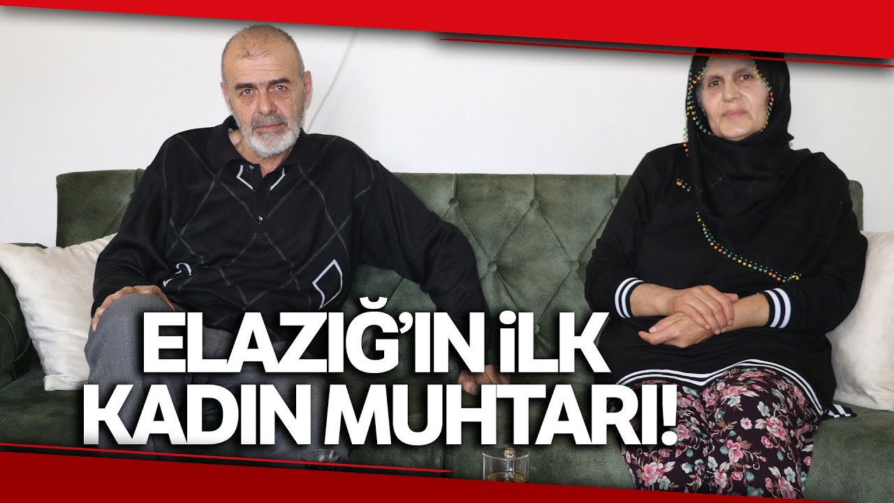 Eşinden Koltuğu Devraldı, Elazığ'ın İlk Kadın Muhtarı Oldu
