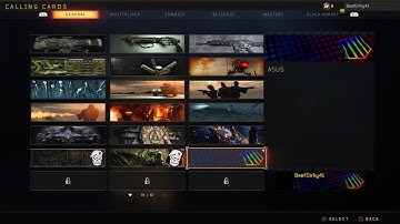 *HOW* TO UNLOCK THE RAREST CALLING CARD IN BLACK OPS 4 ( *NEW* RAINBOW CALLING CARD )