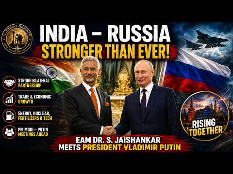 Jaishankar Meets Putin: India-Russia Ties Get STRONGER | Major Trade & Strategic Push