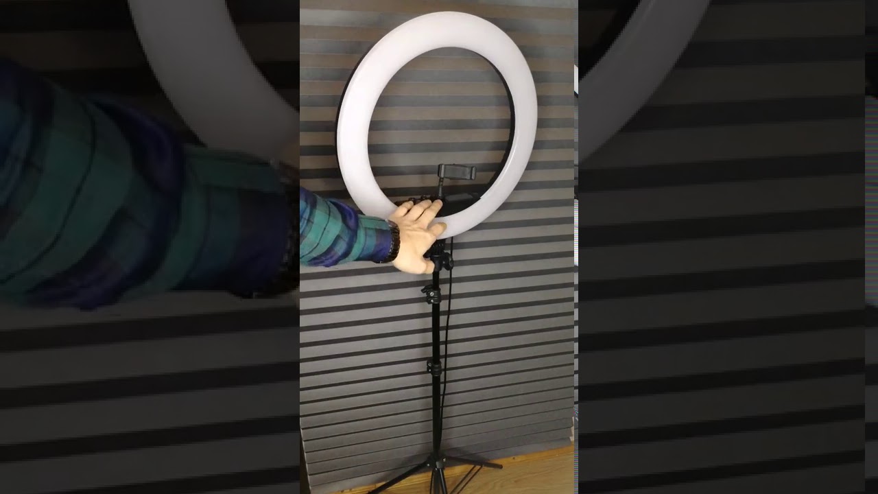 Кольцевая лампа 45 см RL 18 - YouTube