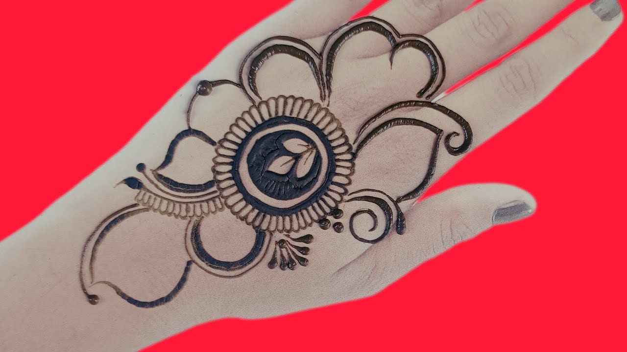 New easy Arabic Mehndi design | Mehandi design | Latest Mehndi | सिंपल मेहंदी डिजाइन  | Mehndi