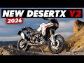 Die Neue Ducati DesertX V2 Für 2026 Wurde Angekündigt 9 Dinge Die Sie Wissen Sollten