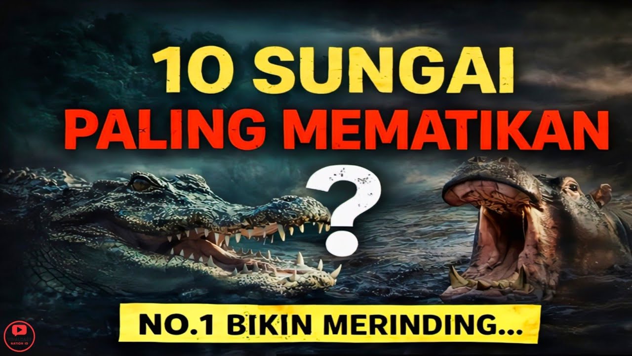 10 Sungai Paling Mematikan di Dunia, Nomor 1 Bikin Merinding!