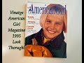 Vintage American Girl Magazine Sept/Oct 1995 Look Through!