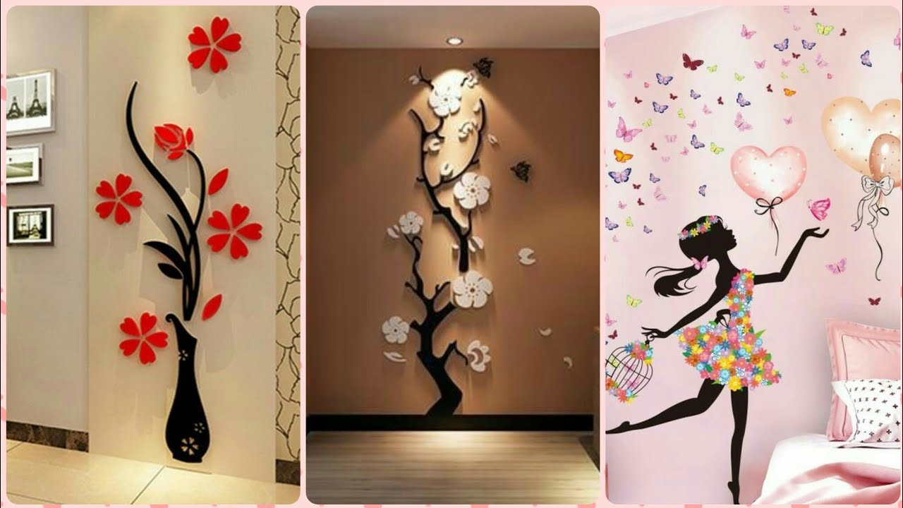 Top wall stickers designs wall art tree ideas Wall Painting Design