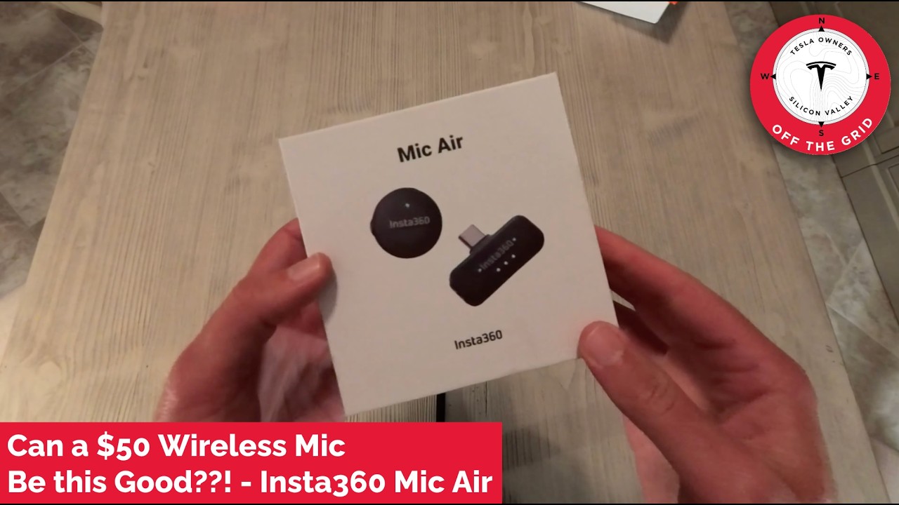 Insta360 Mic Air Unboxing & Test: The Tiny $49 Wireless Mic You