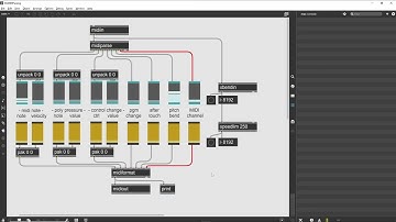 Max Tutorials MIDI Tutorial 3 - MIDI Parsing Made Easy  Max MSP for Beginners