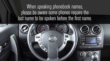 2014 Nissan Rogue Select - Bluetooth® Hands-free Phone System Operating Tips (if so equipped)