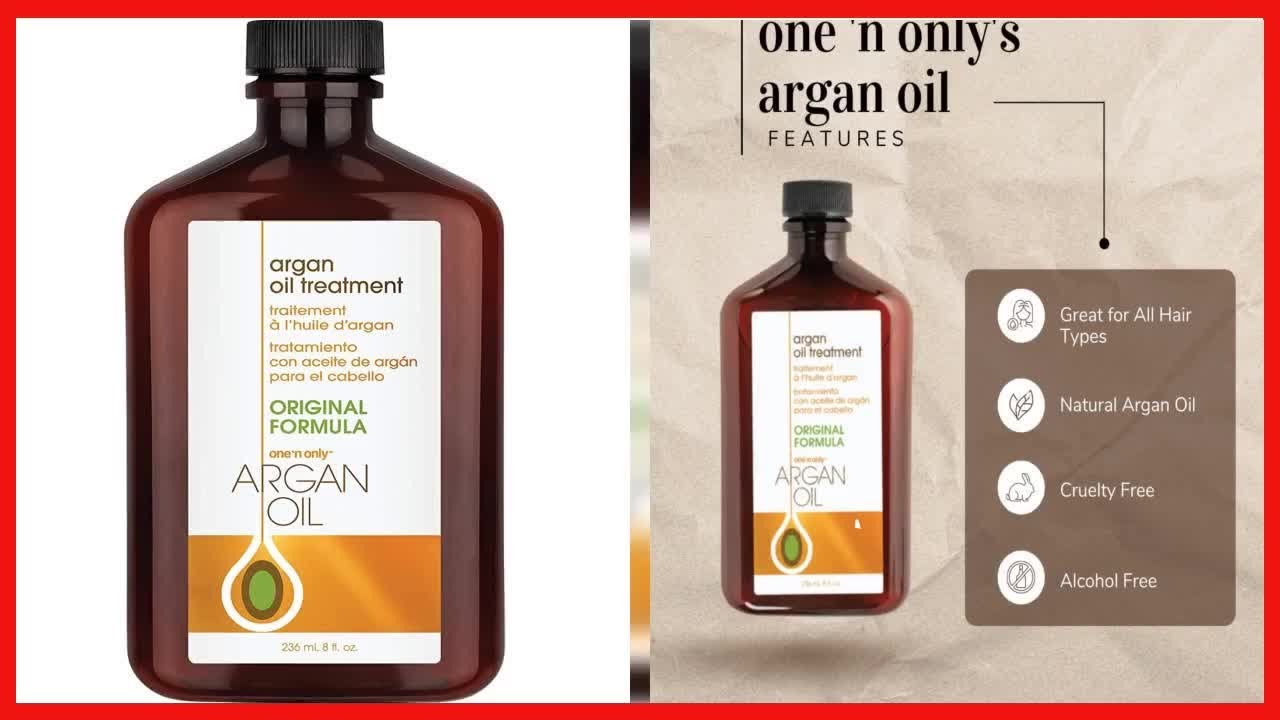 Great product -  One 'n Only Argan Oil Hair Treatment, Helps Smooth and Strengthen Damaged Hair, Eli