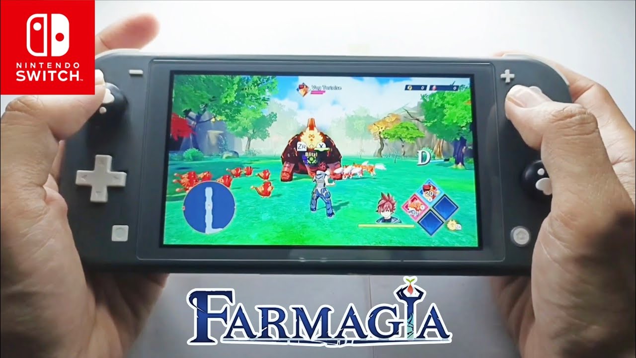 Farmagia Gameplay Nintendo Switch Lite - YouTube