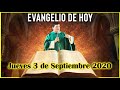 EVANGELIO DE HOY Jueves 3 de Septiembre 2020 con el Padre Marcos Galvis