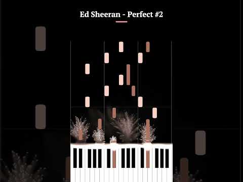 Perfect Piano Tutorial #2 🎹 Ed Sheeran Short #Shorts