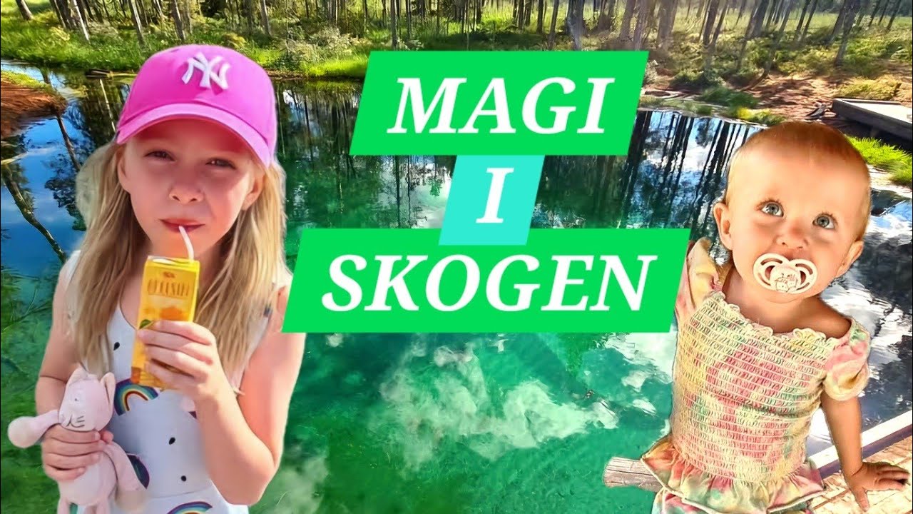 MAGISKT VATTEN | Familjen hittar en magisk sjö