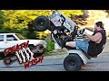 Street Bike Powered Lawn Mower - Deathwish EP1