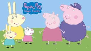 Peppa Pig 2Nd Version - Finger Family - Daddy Finger - Nursery Rhyme With Lyrics - Karaoke