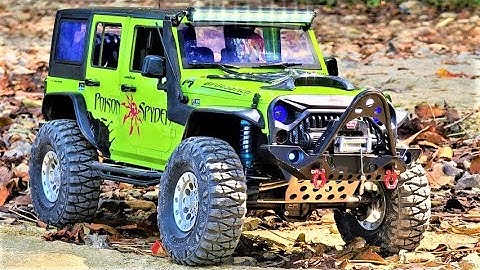RC Car SCX10 II(FreeMan)Jeep Rubicon Off-Road Action 지프 루비콘