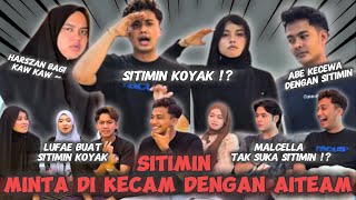 Download Lagu ALIEF IRFAN KECEWA DENGAN SITIMIN⁉️ SITIMIN MINTA DI KECAM DENGAN AITEAM‼️SITIMIN TAKDE CHEMISTRY‼️ MP3