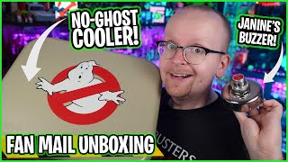 Ghostbusters YETI cooler, Janines buzzer, scaled-down Proton Pack + MORE | FAN MAIL UNBOXING