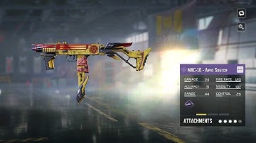 NEW Mac 10 Aero Source Lucky Box in CODM | Call of Duty Mobile | Happy Holidays