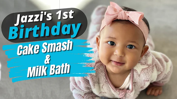 Jazzi's 1st Birthday | Cake Smash & Milk Bath Photoshoot