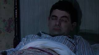 Mr. Bean scared awake (Metal Gear Rising)