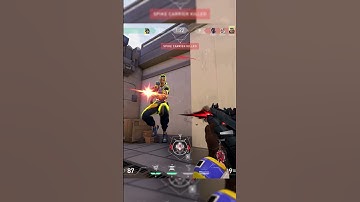 My fastest Valorant 1v5 ace ever! #Ace #Killjoy #shorts #1v5