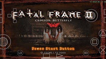 Fatal Frame 2 (x4 60fps) android Ultra HD | 8 Elite | Aethersx2 Gameplay 