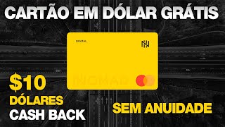 Como criar uma CONTA nos EUA com cartão de débito em DÓLAR na NOMAD