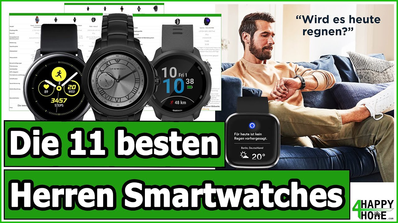 Smartwatch für Herren kaufen 2020 Die 11 besten HerrenSmartwatches im Vergleich [3