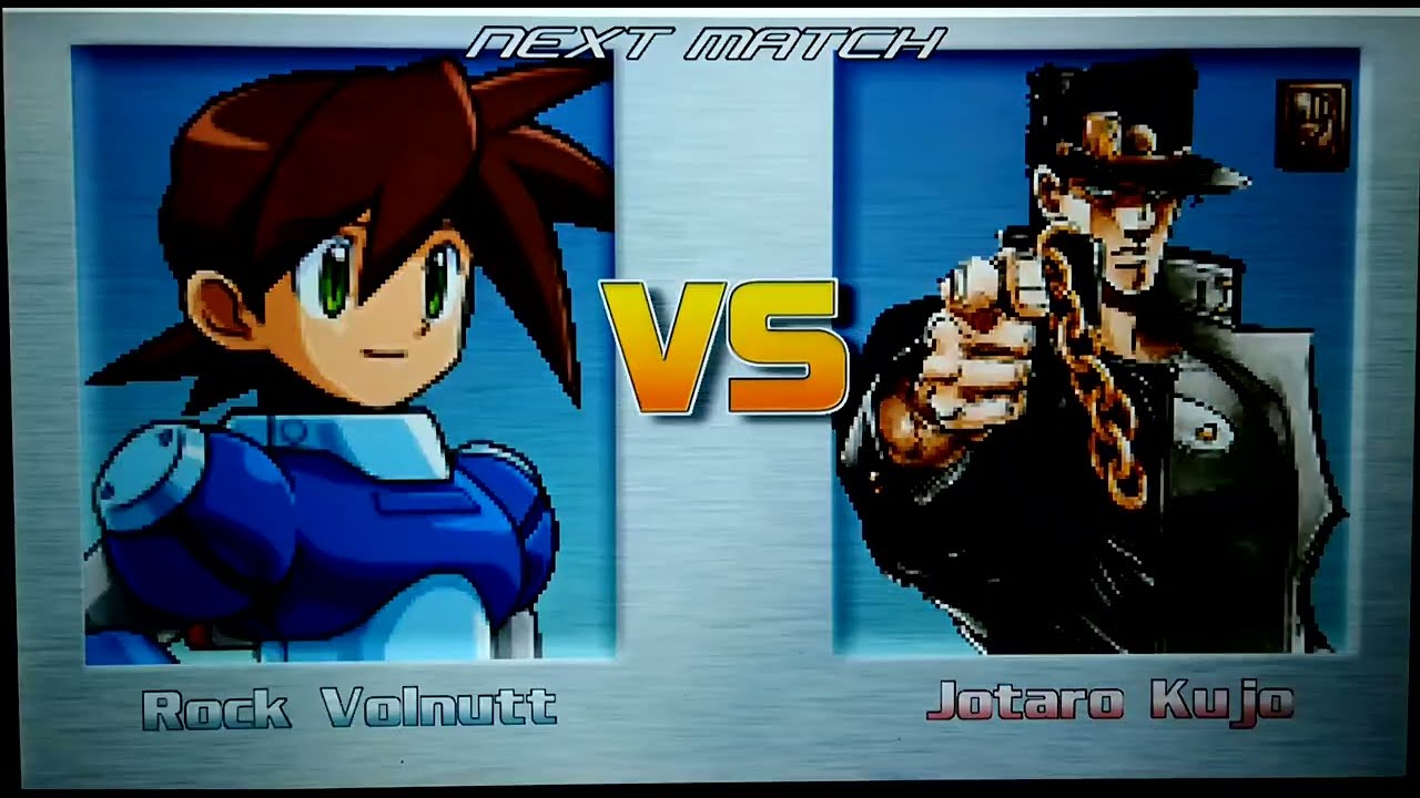 M.U.G.E.N: Rock Volnutt VS Jotaro Kujo