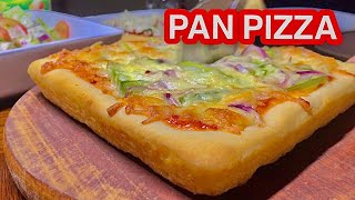 The Best PAN PIZZA at home | tips & tricks for perfect pan pizza | FULL RECIPE