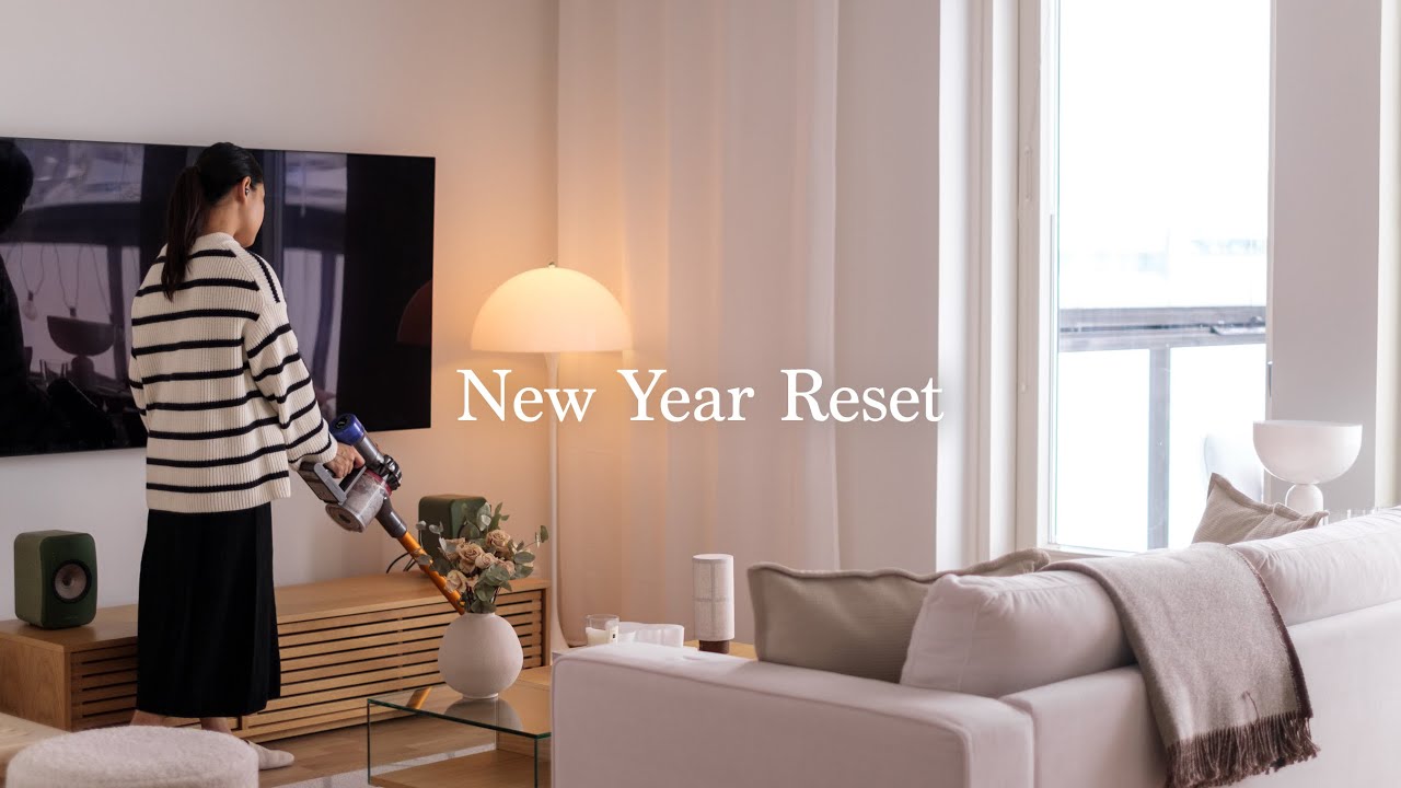 New Year Reset I Year-end cleaning I Slow living in Finland - YouTube