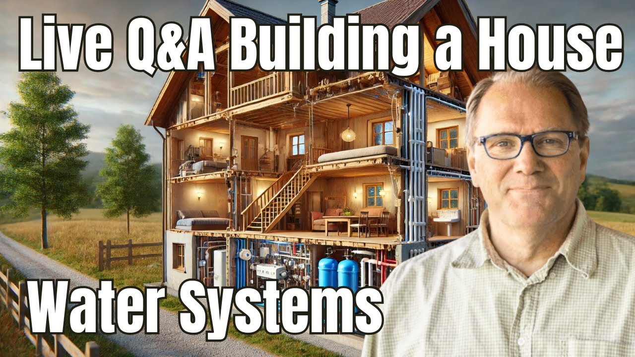 Building a House and Water Systems Live Q&A 📱