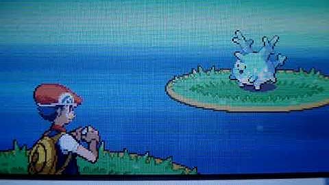 Shiny Corsola pokeradar chain 40 pokemon Diamond