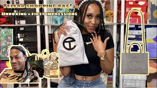 Telfar Shopping Bag Unboxing + First Impressions! | God&#39;s Queen