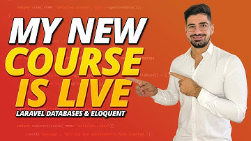 I Have Just Released My 7.5-hour Laravel 10 Course On Databases, Query Builder & Eloquent