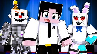 Vanny and Ennard Kidnap Dave Miller in Minecraft FNAF