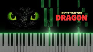 Piano Tutorial: 'Test Drive' from How to Train Your Dragon 🎹🐉 - Sheet Music for Purchase!